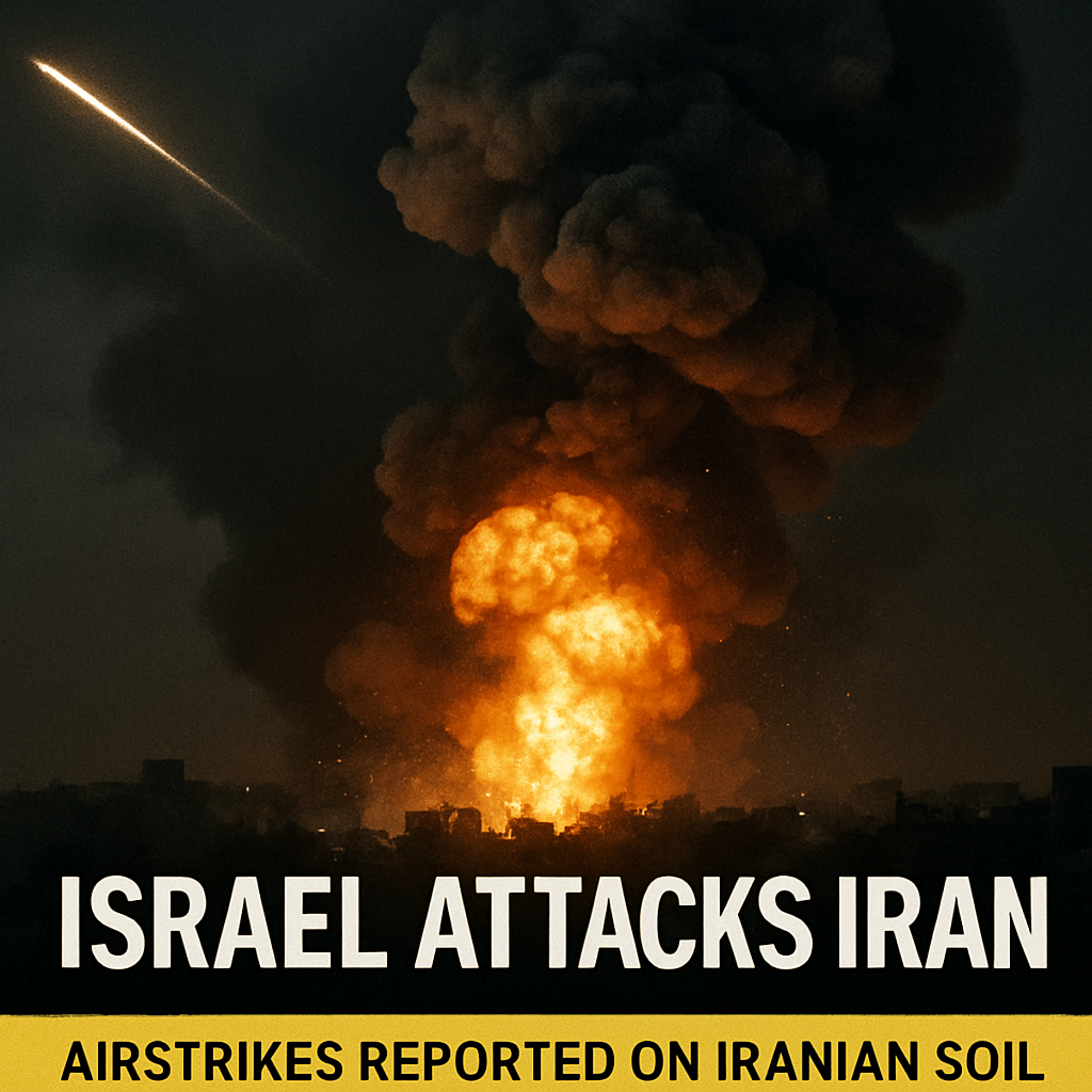 Breaking news Israel attacks Iran