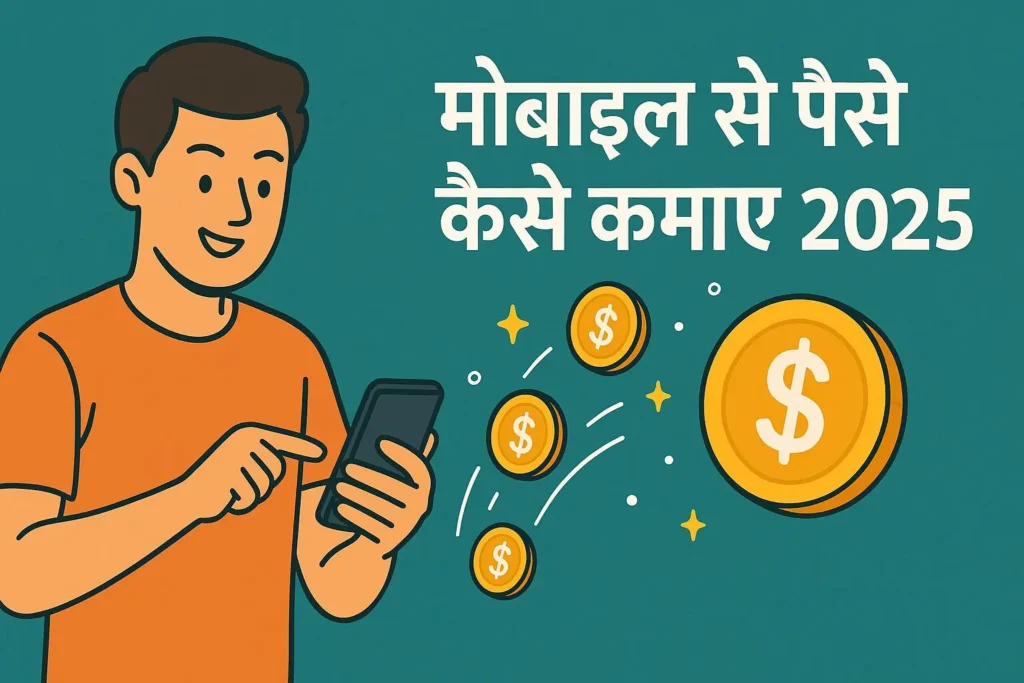 घर बैठे कमाई के लिए Best Mobile Apps 2025 – Easy और Trusted तरीके